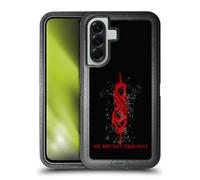 Head Case Designs Officially Licensed Slipknot Red Distressed Look We Are Not Your Kind Ultra-Armoured Shockproof Case [Military Grade Protection] Compatible With Samsung Galaxy A56 5G