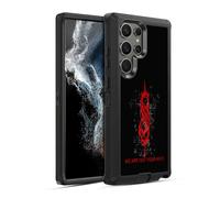 Head Case Designs Officially Licensed Slipknot Red Distressed Look We Are Not Your Kind Ultra-Armoured Shockproof Case [Military Grade Protection] Compatible With Samsung Galaxy S22 Ultra 5G