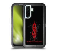 Head Case Designs Officially Licensed Slipknot Red Distressed Look We Are Not Your Kind Ultra-Armoured Shockproof Case [Military Grade Protection] Compatible With Samsung Galaxy A36 5G