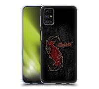 Head Case Designs Officially Licensed Slipknot Red Goat Key Art Gel Case [Military Grade Protection] Compatible With Samsung Galaxy M31s (2020)