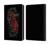 Head Case Designs Officially Licensed Slipknot Red Goat Key Art Leather Wallet Case Compatible With Amazon Kindle 11th Gen 6in 2022