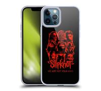 Head Case Designs Officially Licensed Slipknot Red Patch We Are Not Your Kind Gel Case [Military Grade Protection] Compatible with Apple iPhone 12 Pro Max and Compatible with MagSafe