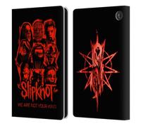 Head Case Designs Officially Licensed Slipknot Red Patch We Are Not Your Kind Leather Wallet Case Compatible With Amazon Fire 7 2022