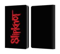 Head Case Designs Officially Licensed Slipknot Text Key Art Leather Wallet Case Compatible With Amazon Kindle 11th Gen 6in 2022