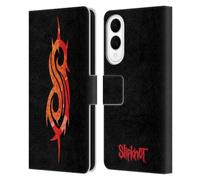Head Case Designs Officially Licensed Slipknot Tribal Key Art Leather Wallet Case Compatible With Samsung Galaxy S25 Edge