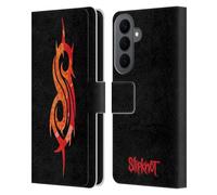 Head Case Designs Officially Licensed Slipknot Tribal Key Art Leather Wallet Case Compatible With Samsung Galaxy S26 Plus