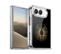 Head Case Designs Officially Licensed Slipknot Waves Key Art Gel Case [Military Grade Protection] Compatible with Apple iPhone Duo and Compatible with MagSafe