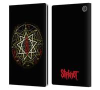 Head Case Designs Officially Licensed Slipknot Waves Key Art Leather Wallet Case Compatible With Amazon Fire Max 11 2023