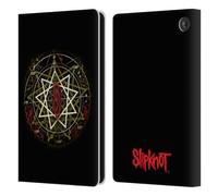 Head Case Designs Officially Licensed Slipknot Waves Key Art Leather Wallet Case Compatible With Amazon Fire 7 2022