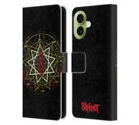 Head Case Designs Officially Licensed Slipknot Waves Key Art Leather Wallet Case Compatible With Apple iPhone 17