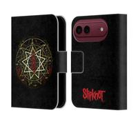 Head Case Designs Officially Licensed Slipknot Waves Key Art Leather Wallet Case Compatible With Apple iPhone Duo