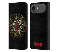 Head Case Designs Officially Licensed Slipknot Waves Key Art Leather Wallet Case Compatible With Apple iPhone 17 Air