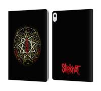 Head Case Designs Officially Licensed Slipknot Waves Key Art Leather Wallet Case Compatible With Apple iPad Air 13 2024/2025