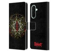 Head Case Designs Officially Licensed Slipknot Waves Key Art Leather Wallet Case Compatible With Samsung Galaxy A26 5G