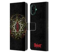 Head Case Designs Officially Licensed Slipknot Waves Key Art Leather Wallet Case Compatible With Samsung Galaxy A07