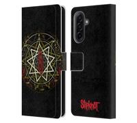 Head Case Designs Officially Licensed Slipknot Waves Key Art Leather Wallet Case Compatible With Samsung Galaxy A17 4G / 5G