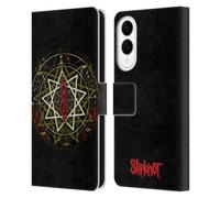 Head Case Designs Officially Licensed Slipknot Waves Key Art Leather Wallet Case Compatible With Samsung Galaxy S25 Edge