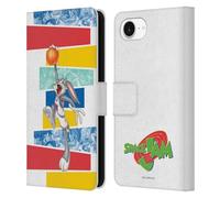 Head Case Designs Officially Licensed Space Jam (1996) Bugs Bunny Graphics Leather Wallet Case Compatible With Apple iPhone 16e