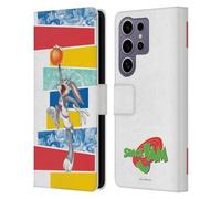 Head Case Designs Officially Licensed Space Jam (1996) Bugs Bunny Graphics Leather Wallet Case Compatible with Samsung Galaxy S25 Ultra