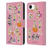Head Case Designs Officially Licensed Space Jam (1996) Lola Bunny Graphics Leather Wallet Case Compatible With Apple iPhone 16e
