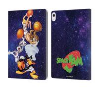 Head Case Designs Officially Licensed Space Jam (1996) Poster Graphics Leather Wallet Case Compatible With Apple iPad Air 13 2024/2025