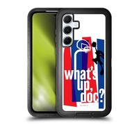 Head Case Designs Officially Licensed Space Jam (1996) What's Up Doc? Graphics Ultra-Armoured Shockproof Case [Military Grade Protection] Compatible With Samsung Galaxy A55 5G