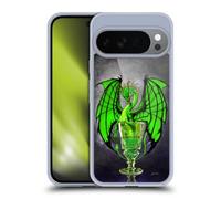 Head Case Designs Officially Licensed Stanley Morrison Absinthe Green Drink Dragons Gel Case [Military Grade Protection] Compatible with Google Pixel 10 and Compatible with MagSafe