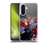 Head Case Designs Officially Licensed Stanley Morrison Bat Winged Cat Vs Red Dragons 3 Gel Case [Military Grade Protection] Compatible With Samsung Galaxy A36 5G