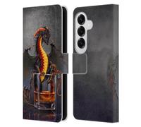 Head Case Designs Officially Licensed Stanley Morrison Black Pirate Drink Dragons Leather Wallet Case Compatible With Samsung Galaxy S26