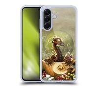 Head Case Designs Officially Licensed Stanley Morrison Brown Coffee Dragon Dragonfly Art Gel Case [Military Grade Protection] Compatible With Samsung Galaxy A56 5G