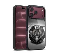 Head Case Designs Officially Licensed Stanley Morrison Dragon Gaming Dice Black And White Gel Armour Case [Military Grade Protection] Compatible With Apple iPhone 18 Pro