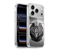 Head Case Designs Officially Licensed Stanley Morrison Dragon Gaming Dice Black And White Gel Case [Military Grade Protection] Compatible with Apple iPhone 17 Pro and Compatible with MagSafe