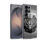 Head Case Designs Officially Licensed Stanley Morrison Dragon Gaming Dice Black And White Gel Case [Military Grade Protection] Compatible with Samsung Galaxy S26 Ultra and Compatible with MagSafe