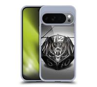Head Case Designs Officially Licensed Stanley Morrison Dragon Gaming Dice Black And White Gel Case [Military Grade Protection] Compatible with Google Pixel 10 and Compatible with MagSafe