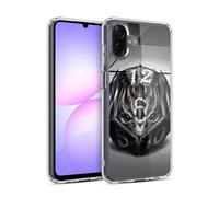 Head Case Designs Officially Licensed Stanley Morrison Dragon Gaming Dice Black And White Gel Case [Military Grade Protection] Compatible With Samsung Galaxy A07 4G