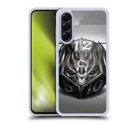Head Case Designs Officially Licensed Stanley Morrison Dragon Gaming Dice Black And White Gel Case [Military Grade Protection] Compatible With Samsung Galaxy A56 5G
