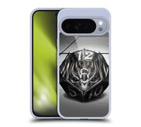 Head Case Designs Officially Licensed Stanley Morrison Dragon Gaming Dice Black And White Gel Case [Military Grade Protection] Compatible with Google Pixel 10 Pro XL and Compatible with MagSafe