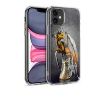 Head Case Designs Officially Licensed Stanley Morrison Dragon In Viking Horn Mug Art Gel Case [Military Grade Protection] Compatible with Apple iPhone 11 and Compatible with MagSafe