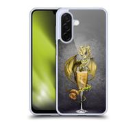 Head Case Designs Officially Licensed Stanley Morrison Gold Champagne Glass Dragons Gel Case [Military Grade Protection] Compatible With Samsung Galaxy A26 5G