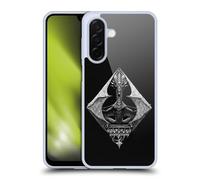 Head Case Designs Officially Licensed Stanley Morrison Gothic Diamond Dragon Black And White Gel Case [Military Grade Protection] Compatible With Samsung Galaxy A26 5G