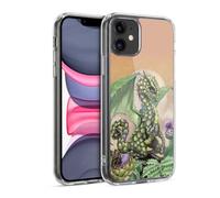 Head Case Designs Officially Licensed Stanley Morrison Green Artichoke Dragons 2 Gel Case [Military Grade Protection] Compatible with Apple iPhone 11 and Compatible with MagSafe