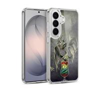 Head Case Designs Officially Licensed Stanley Morrison Green Zombie Drink Dragons Gel Case [Military Grade Protection] Compatible with Samsung Galaxy S26 Plus and Compatible with MagSafe