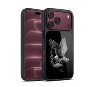 Head Case Designs Officially Licensed Stanley Morrison Griffon Black And White Gel Armour Case [Military Grade Protection] Compatible With Apple iPhone 18 Pro