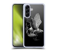 Head Case Designs Officially Licensed Stanley Morrison Griffon Black And White Gel Case [Military Grade Protection] Compatible With Samsung Galaxy A56 5G