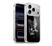 Head Case Designs Officially Licensed Stanley Morrison Griffon Black And White Gel Case [Military Grade Protection] Compatible with Apple iPhone 17 Pro and Compatible with MagSafe