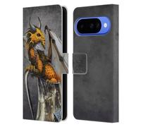 Head Case Designs Officially Licensed Stanley Morrison Honey Mead Drink Dragons Leather Wallet Case Compatible With Google Pixel 10