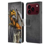Head Case Designs Officially Licensed Stanley Morrison Honey Mead Drink Dragons Leather Wallet Case Compatible With Apple iPhone 18 Pro