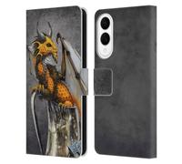Head Case Designs Officially Licensed Stanley Morrison Honey Mead Drink Dragons Leather Wallet Case Compatible With Samsung Galaxy S25 Edge