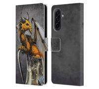 Head Case Designs Officially Licensed Stanley Morrison Honey Mead Drink Dragons Leather Wallet Case Compatible With Samsung Galaxy A17 4G / 5G