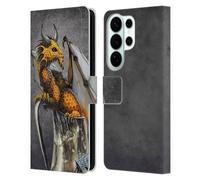 Head Case Designs Officially Licensed Stanley Morrison Honey Mead Drink Dragons Leather Wallet Case Compatible With Samsung Galaxy S26 Ultra
